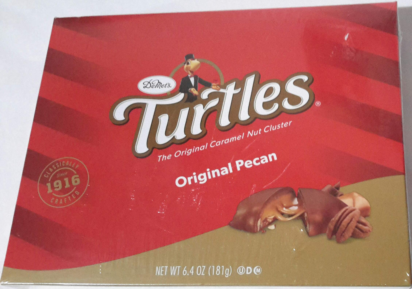 Demets Candy Turtles Original Holiday Box,0.53 pounds