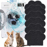 Pet Hair Remover for Laundry (12 Pack) - Reusable Dog & Cat Hair Catcher for Washer & Dryer, Collects Pet Hair, Lint, and Loose Fibers from Clothes
