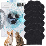 Pet Hair Remover for Laundry (12 Pack) - Reusable Dog & Cat Hair Catcher for Washer & Dryer, Collects Pet Hair, Lint, and Loose Fibers from Clothes