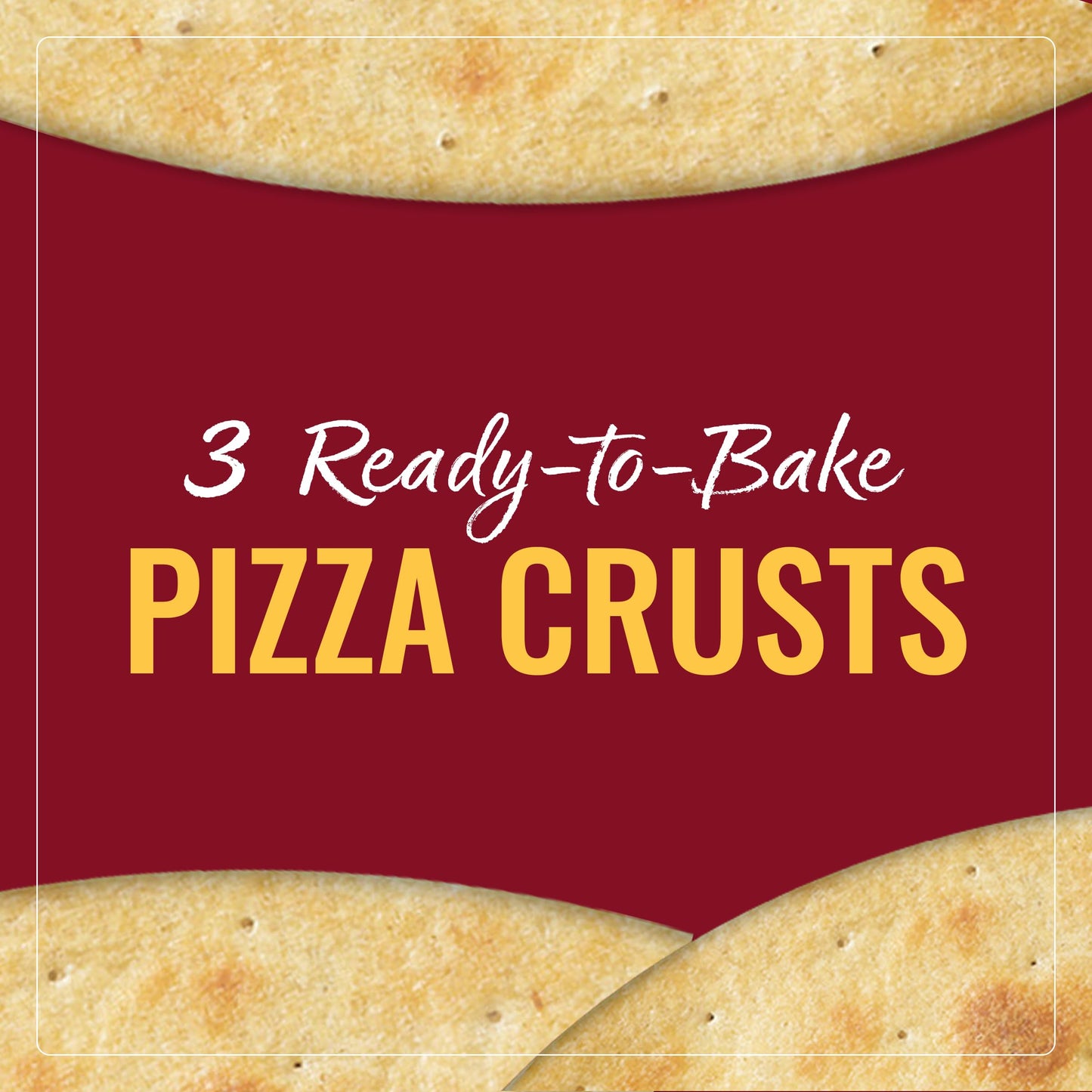 Mama Mary's 7" Original Ready to Bake Pizza Crusts, 3 Count