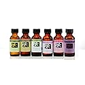 Bakto Flavors Floral Collection, 1-fluid ounce Bottles, Pack of 6 - Bergamot, Passionfruit, Jasmine, Lavender, Rose, Violet