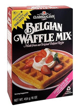 Classique Fare Mix Waffle Belgian