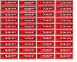 Teaberry Chewing Gum - Classic Retro Nostalgic Yummy Flavor originated by Clark's Finally Back! - Gerrit's Tea Berry Flavor
