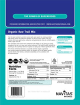 Navitas Naturals Organic Raw Trail Mix (Goji-Mulberry-Goldenberry), 8 Ounce Pouch, 8 Servings.