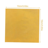 ABOOFAN 200pcs Chocolate Wrapping Papers Unique Foil for Parties Banquets and Daily Life Attractive Design for Sweets and Treats