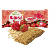 Appleways Strawberry Oatmeal Bars, 1.2 oz, 216 Count - Individually Wrapped, Whole Grain Soft Baked Oat Snack Bars, Healthy and Nut-Free Breakfast Bar