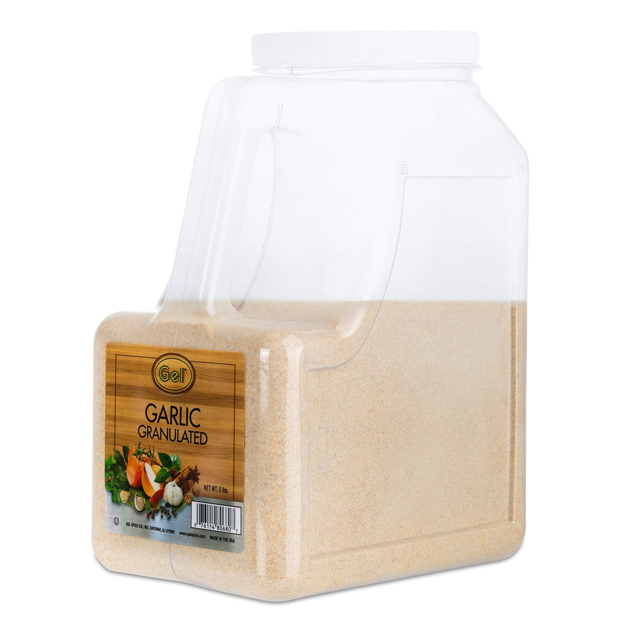 Gel Spice Garlic Granulated Food Service 5 Lb