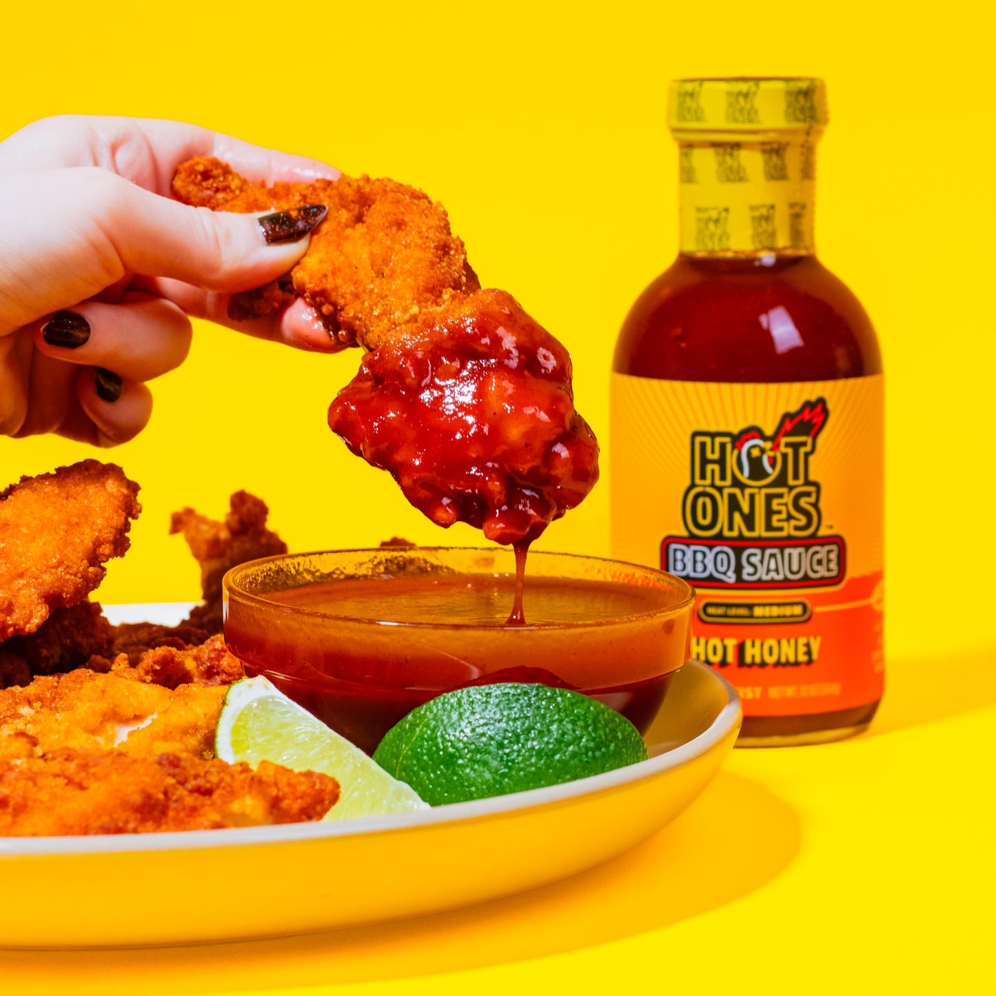 Hot Ones BBQ Sauce Trio - Variety Pack - Gift Set - Original, Hot Honey, Smoked Serrano