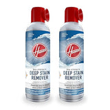 Hoover Max Strength Deep Stain Remover Aerosol Spray, 15 oz., 2 Pack, Fresh Scent, Max Strength Carpet and Upholstery Spot Cleaner Spray, Pair