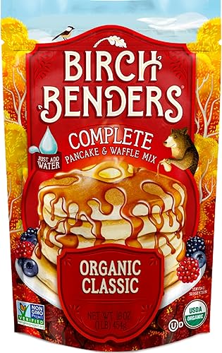 Birch Benders Griddle Cakes, Pancake & Waffle Mix Classic Organic, 16 Ounce