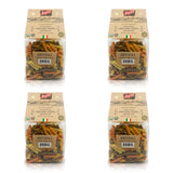 Sophia Foods Four-Color Bronze Dye Riccioli Pasta, 1lb Bag (4-Pack) - Organic, Artisanal, and Made in Italy