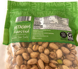 Pistachios, Roasted with Sea Salt, Two Bags, Each 16 OZ (Total 32 Ounces), Shelled