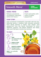 Traditional Medicinals Organic Smooth Move Peppermint Laxative Tea, 16 Tea Bags (Pack of 1)