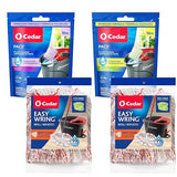 O-Cedar 2 Deep Clean Refills + 1 Citrus and 1 Lavender Pacs (Variety Pack)