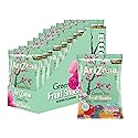 AriZona Green Tea Fruit Snacks, Gluten Free Mixed Fruit Gummy Chews 5 Ounce Individual Single Serve Bags, Green Tea,(Pack of 12)