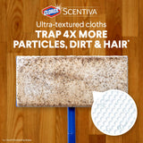 Clorox Disinfecting Wipes Clorox Scentiva Disinfecting Wet Mopping Pad Refills For Floor Cleaning, Tuscan Lavender & Jasmine, 24 Count