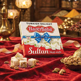 HazerBaba Coconut Dusted Turkish Delight Candy,%15 Nut-rich, 7oz(Pack of 1)