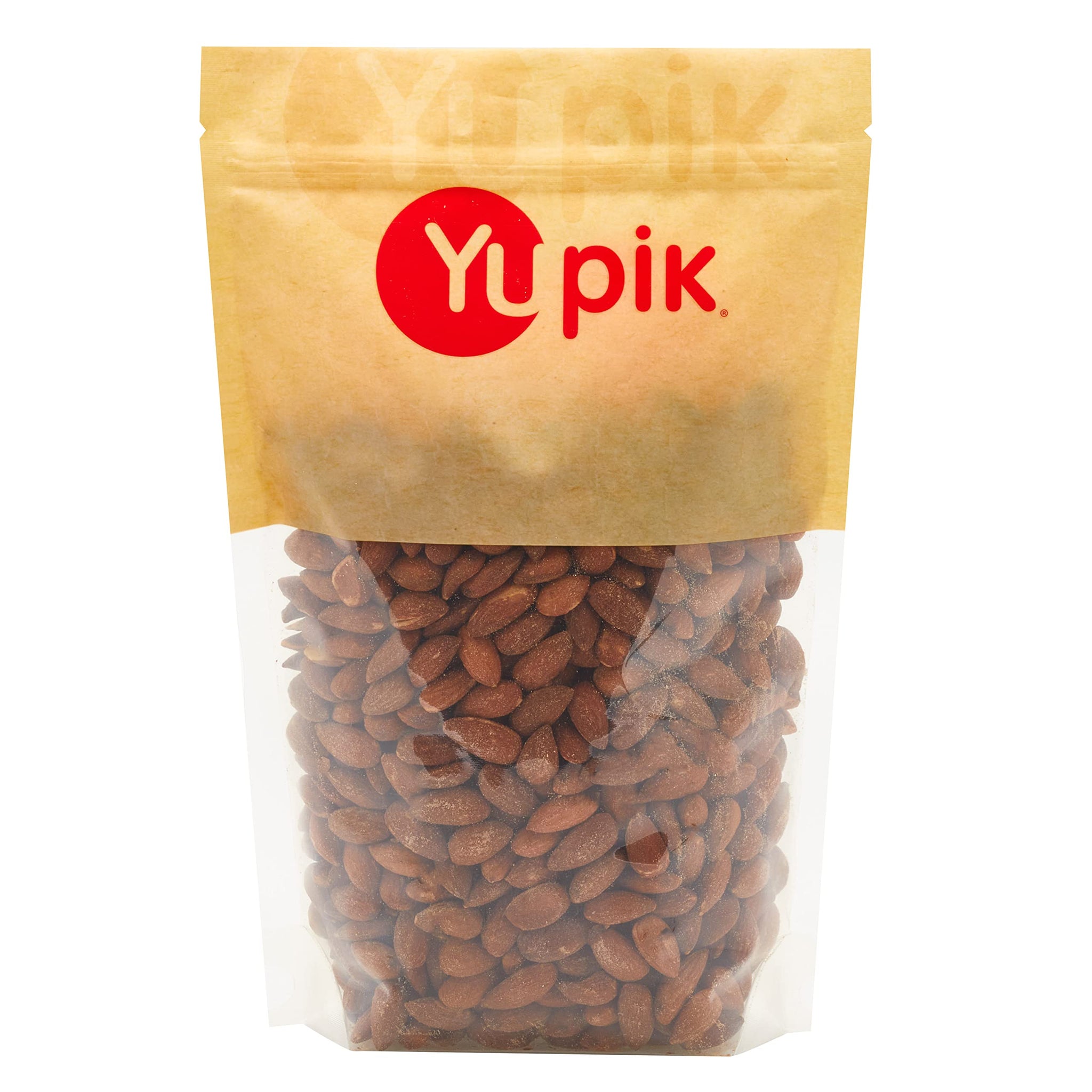 Yupik Roasted Salted Almonds, 2.2 lb (35.2 oz), Gluten-Free, Kosher, Crunchy Savory Snacks, Roasted Almonds with Sea Salt, Protein Nuts