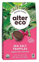 Americas Organic Dark Chocolate Sea Salt Truffles 4.2 Ounce 10 per Pack 8 Packs per case. 4.20 Ounces (Case of 8)