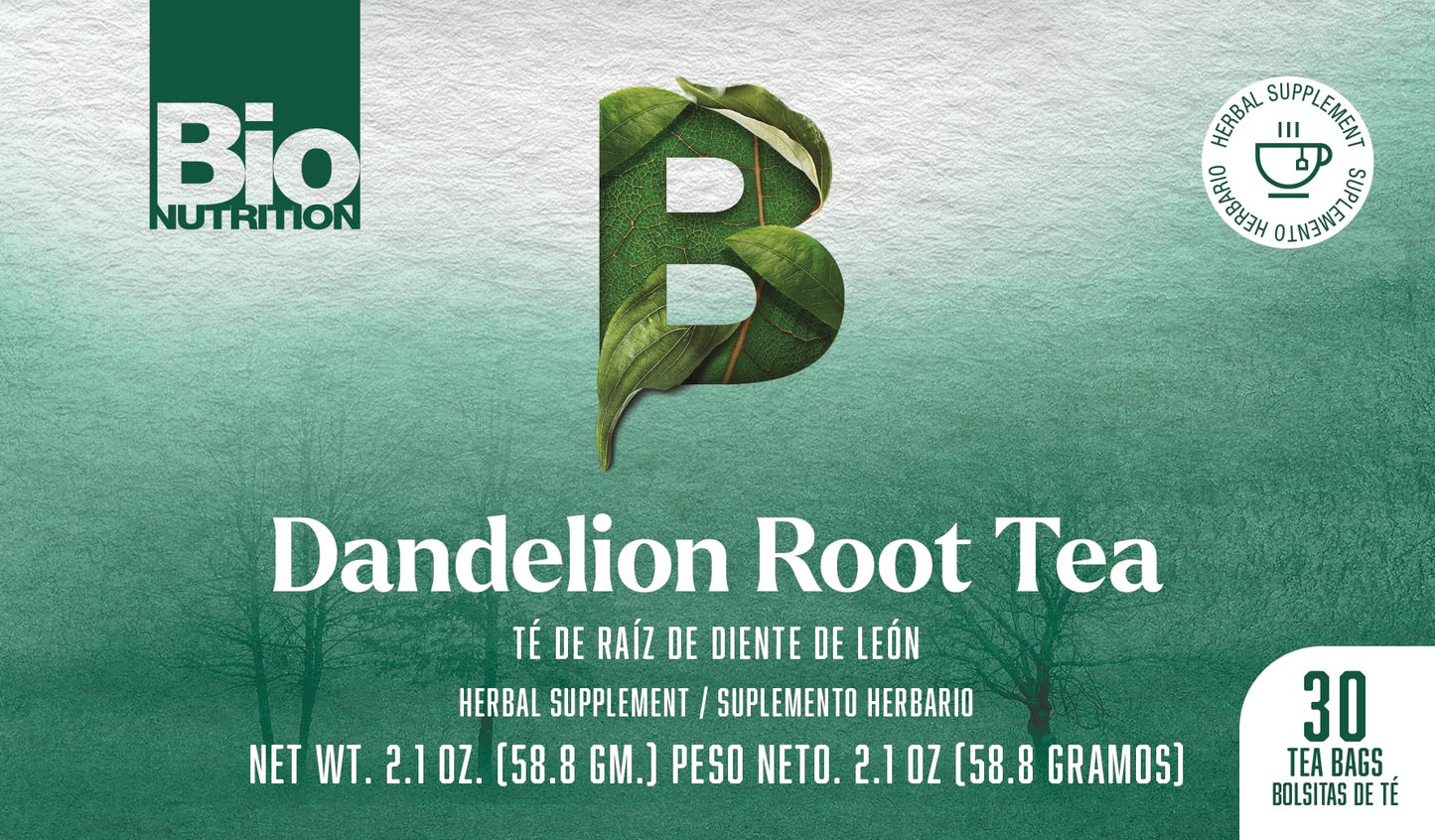 Bio Nutrition Dandelion Root Tea, 30 Tea Bags