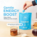 Curly's Clean Energy Caffeine & Electrolyte Sticks - Energize Your Favorite Drink - Keto, Paleo & Whole 30 Friendly - All Natural - No Sugar, No