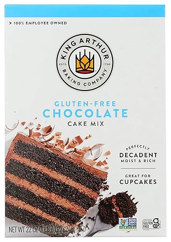 King Arthur Gluten-Free Cake Mix, Chocolate, 22 oz