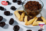 Prune Butter Lekvar Pastry Filling, 12 oz. - Creamy Spread and Topping for Cakes and Desserts - Kosher, Dairy-Free, and Vegan by Baker's Choice