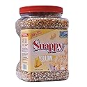 Snappy Popcorn Snappy Yellow Popcorn Kernels, 4lb Resealable Jar, 4 Pound (Pack of 6)