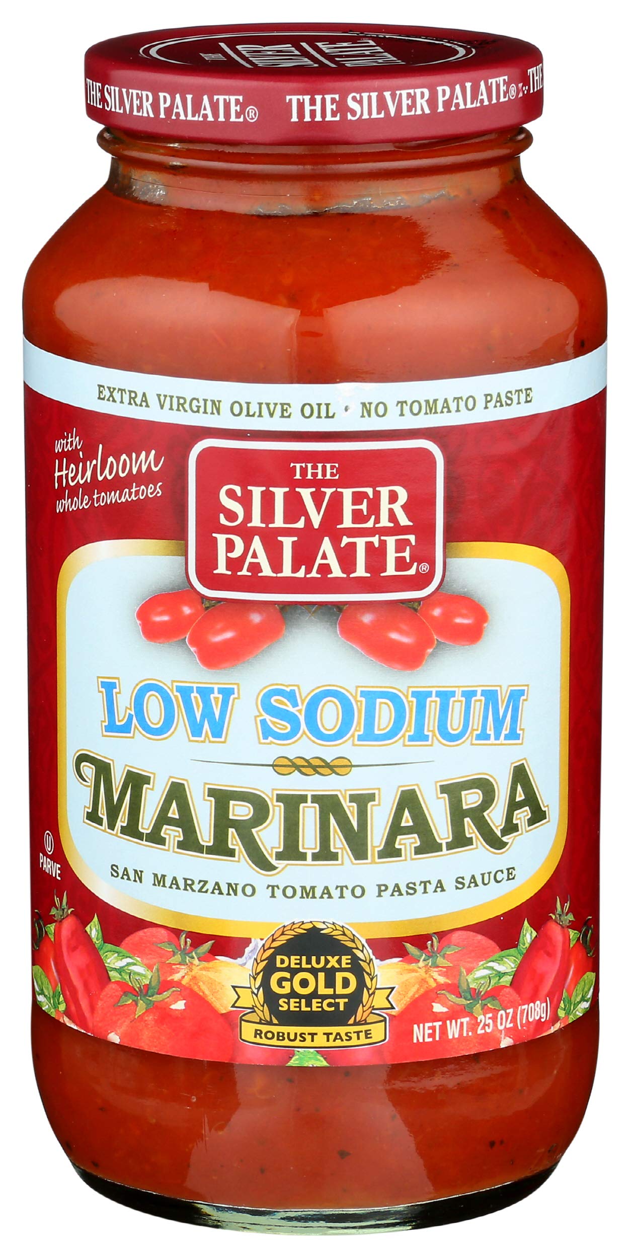 The Silver Palate, Pasta Sauce, Low Sodium Marinara, 25 oz Pack of 3
