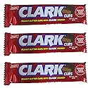 Boyer Clark Cups, Milk Chocolate Peanut Butter Bars With A Crunch, 3 Ounces, Pack of 3