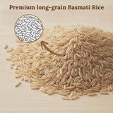 LaPlaineDuNord Long Grain Basmati Rice | Premium Quality Haitian Rice | Non-GMO & Gluten-Free | Diabetic Friendly, Healthy Cooking & Superior Taste (3.5lbs/Bag)