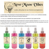 THE TUTU FAIRY Dragons Blood New Moon Vibes 10ml Essential Oil Infused Misting Room Spray for Cleansing, Protection, Manifestation and Energy Boosting