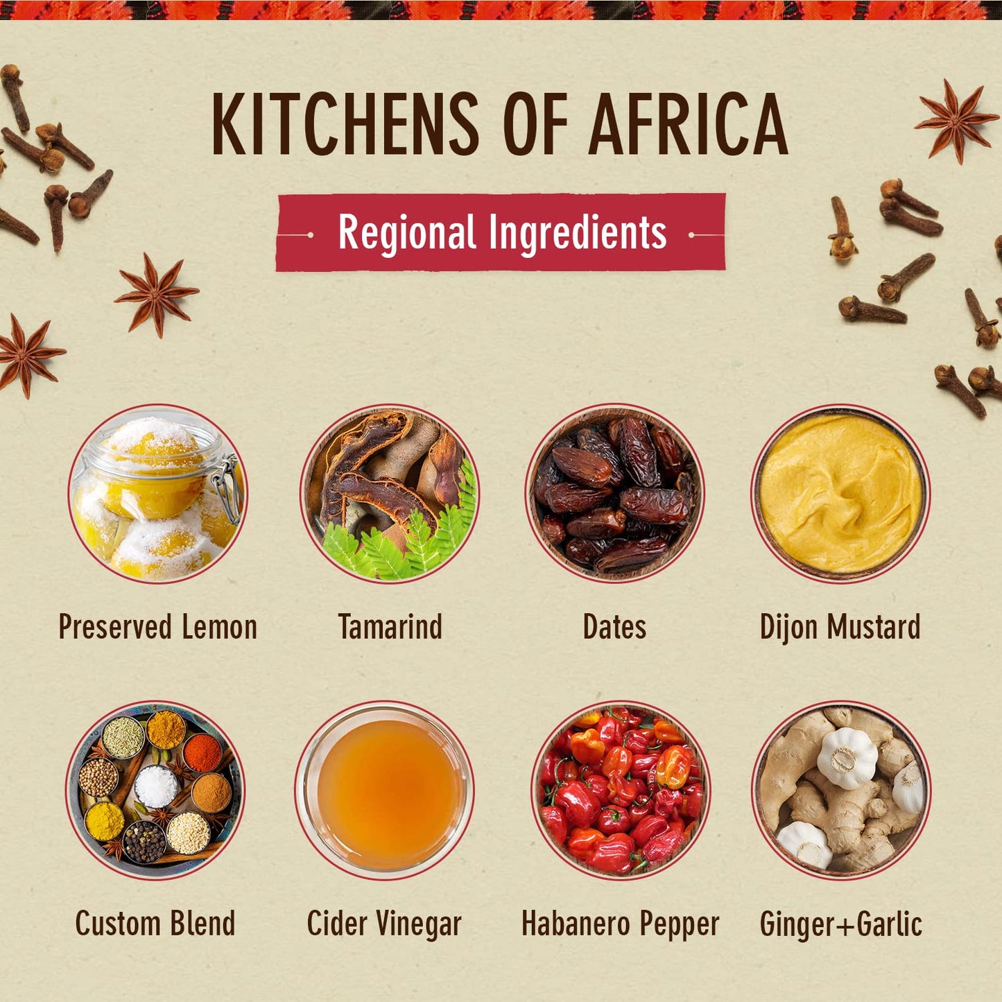 Kitchens of Africa Jerk Seasoning Paste with Preserved Lemon, Dates, Tamarind, Dijon Mustard and Highly Aromatic Spices - Tastes Like No Other