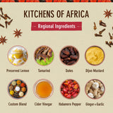 Kitchens of Africa Jerk Seasoning Paste with Preserved Lemon, Dates, Tamarind, Dijon Mustard and Highly Aromatic Spices - Tastes Like No Other