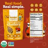 Iwon Organics Organic Maple Granola Clusters, 224 GR