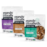 Purley Elizabeth Keto Granola Best Sellers Variety Pack, Made with Nuts and Seeds, Grain-Free, Gluten-Free, Non-GMO (3ct, 8oz Bags)