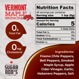 Vermont Smoked Maple Sriracha All Natural Hot Sauce - 8 FL OZ
