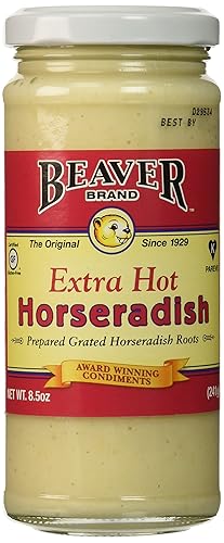 Beaver Hot Horseradish, 8.5 oz