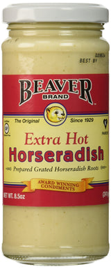 Beaver Hot Horseradish, 8.5 oz