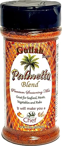 Palmetto Blend Premium Seasoning Mix | Single | 7.10oz | All Natural | All Purpose | 7 Herbs and Spices | Great for Seafood, Meats, Vegetables
