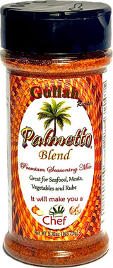 Palmetto Blend Premium Seasoning Mix | Single | 7.10oz | All Natural | All Purpose | 7 Herbs and Spices | Great for Seafood, Meats, Vegetables