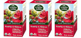 Garden of the Andes Herbal Organic Decaf Rosehip and Hibiscus Hot Tea Bags, 0.9 oz, 20 Count, (Pack of 3)