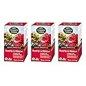 Garden of the Andes Herbal Organic Decaf Rosehip and Hibiscus Hot Tea Bags, 0.9 oz, 20 Count, (Pack of 3)