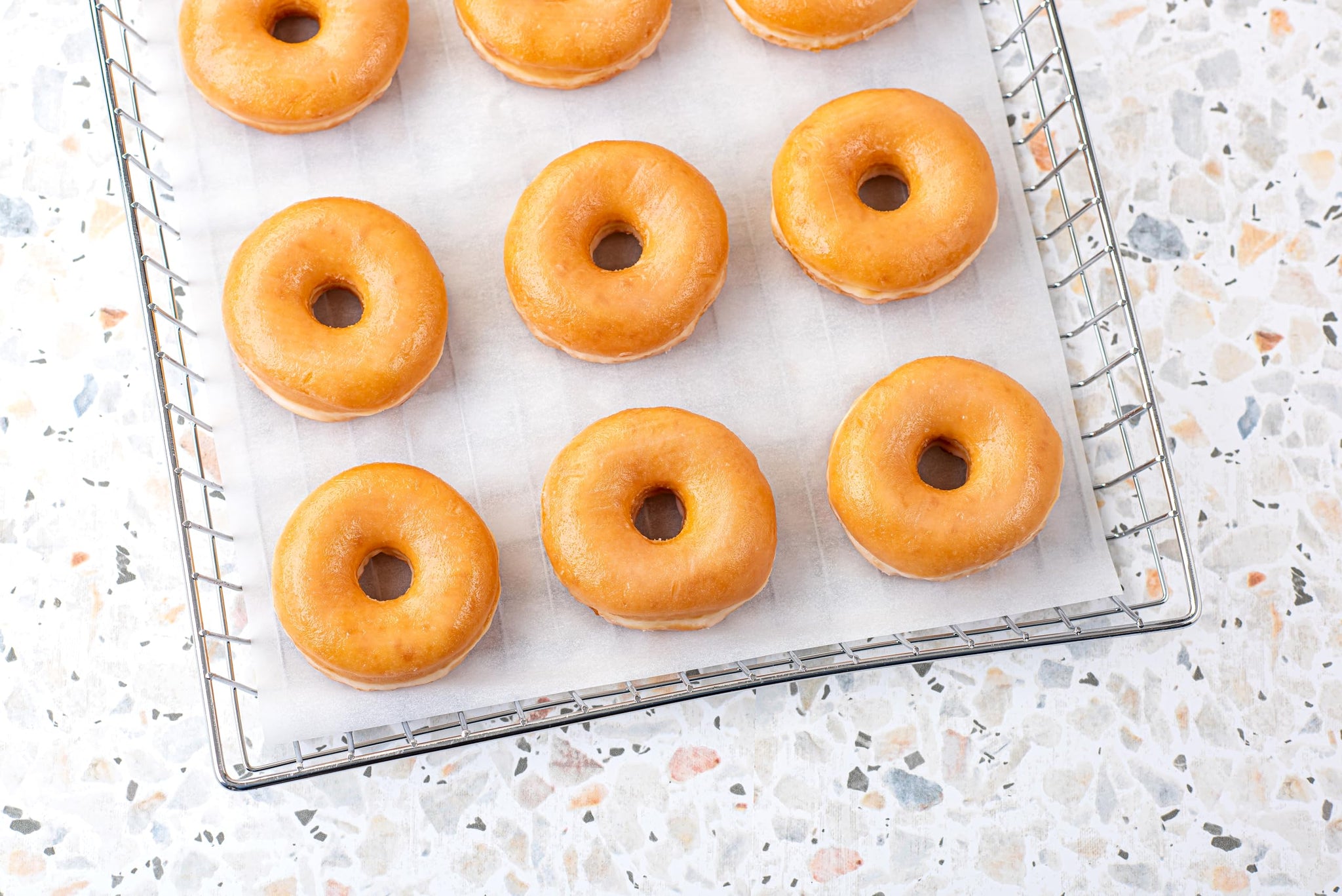 Our Specialty Treat Shop Glazed Yeast Ring Donuts, Frozen, 12ct