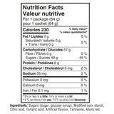 Maynards Fuzzy Peach Candy, 64g (Pack of 18) (Imported from Canada)