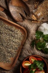 Gourmanity Italian Seasoning, the Perfect Blend of Oregano, Basil, Marjoram, Rosemary and Thyme herbs, Salt-free, Use on Spaghetti, Pizza, Salad