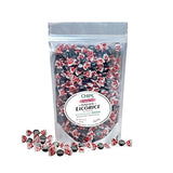 CHIPS Licorice Classic Italian Throat Pastilles Sweetened with Stevia, Rich Licorice Flavor with Acacia Gum, All-Natural Vegan Candy, Gluten Free