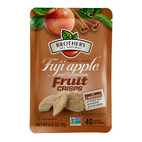 Brothers All Natural Freeze Dried Fruit Crisps, Fuji Apple & Cinnamon, 0.35 Oz (Pack of 24), Made with 100% Fruit, Gluten Free, Soy Free, Vegan