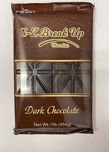 E-Z Break Up Chocolate - 1 Pack 1 LB (Dark Chocolate)