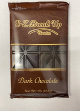 E-Z Break Up Chocolate - 1 Pack 1 LB (Dark Chocolate)